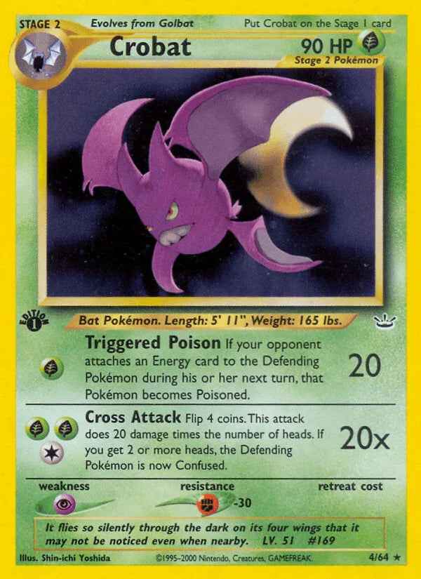Crobat (4/64) [Neo Revelation 1st Edition]