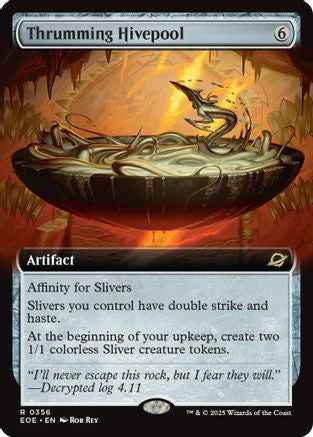 Thrumming Hivepool (Extended Art) (EOE-356) - Edge of Eternities Foil