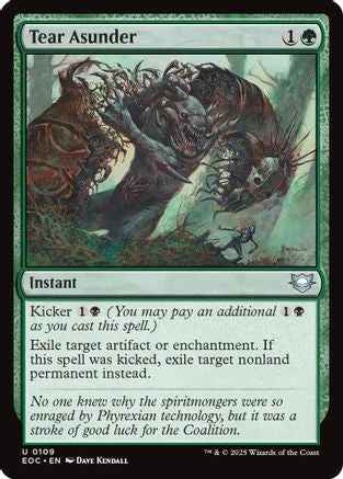 Tear Asunder (EOC-109) - Commander: Edge of Eternities