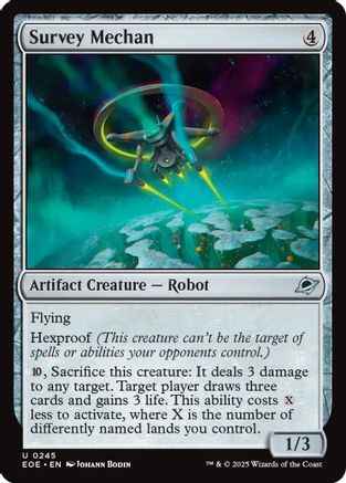 Survey Mechan (EOE-245) - Edge of Eternities Foil