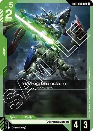 Wing Gundam (GD01-040) (GD01-040) - Newtype Rising