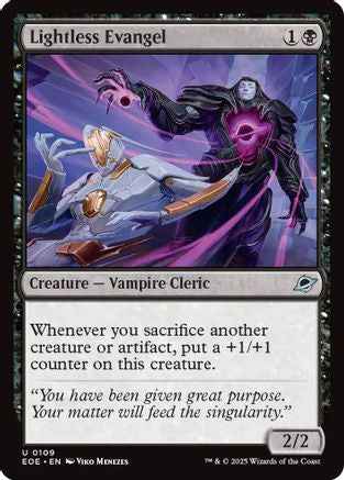 Lightless Evangel (EOE-109) - Edge of Eternities Foil