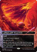 Lavaclaw Reaches (0022) (Borderless) (EOS-022) - Edge of Eternities: Stellar Sights Foil