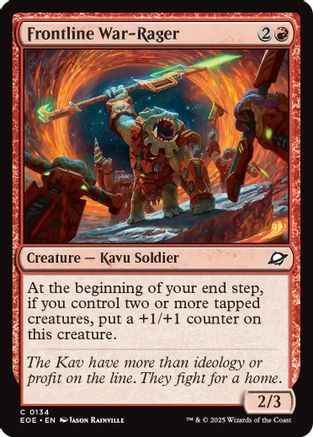 Frontline War-Rager (EOE-134) - Edge of Eternities