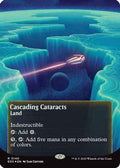 Cascading Cataracts (0140) (Borderless) (Galaxy Foil) (EOS-140) - Edge of Eternities: Stellar Sights Foil
