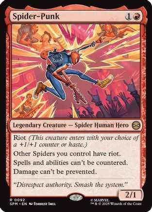 Spider-Punk (SPM-092) - Marvel's Spider-Man Foil