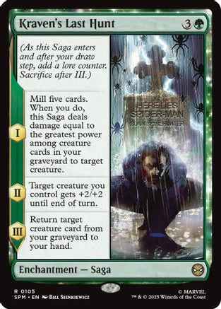 Kraven's Last Hunt (SPM-105) - Marvel's Spider-Man Foil