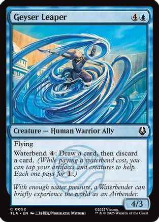 Geyser Leaper (TLA-052) - Avatar: The Last Airbender Foil
