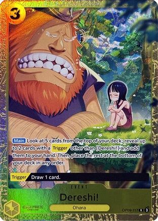 Dereshi! (Premium Card Collection -Best Selection Vol. 4-) (OP09-117) - One Piece Promotion Cards Foil