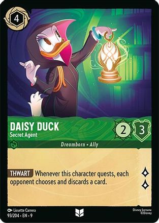 Daisy Duck - Secret Agent (93/204) - Fabled