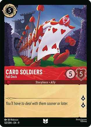 Card Soldiers - Full Deck (122/204) - Fabled