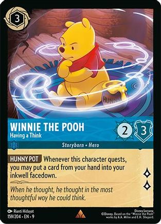 Winnie the Pooh - Having a Think (159/204) - Fabled