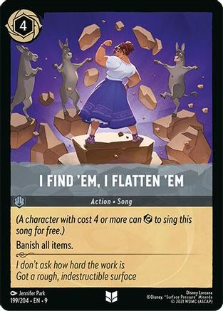 I Find 'Em, I Flatten 'Em (199/204) - Fabled