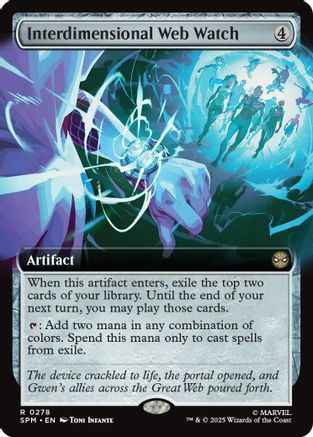 Interdimensional Web Watch (Extended Art) (SPM-278) - Marvel's Spider-Man