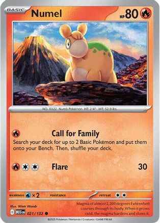 Numel 021 - ME01 Mega Evolution