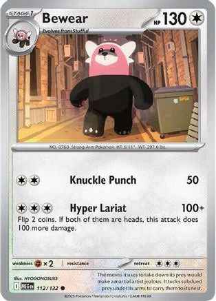 Bewear 112 - ME01 Mega Evolution