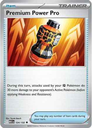 Premium Power Pro 124/132 - ME01 Mega Evolution