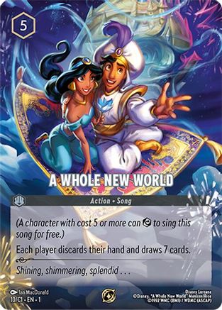 A Whole New World (10) - Disney Lorcana Promo Cards