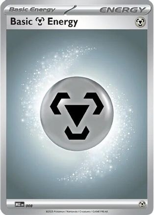 Basic Metal Energy 008 - MEE Mega Evolution Energies Reverse Holofoil