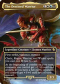 The Destined Warrior (Borderless) (FIC-443) - Commander: FINAL FANTASY