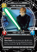 Luke Skywalker - Jedi Knight (Top 8) (178) (178) [Sector and Regional Promos: Season 1]
