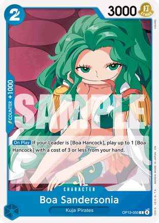 Boa Sandersonia (OP13-050) - Carrying On His Will