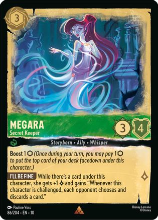 Megara - Secret Keeper (86/204) - Whispers in the Well