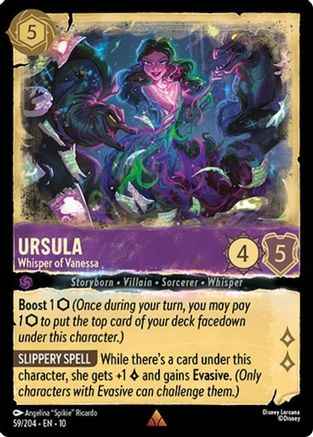 Ursula - Whisper of Vanessa (59/204) - Whispers in the Well Cold Foil