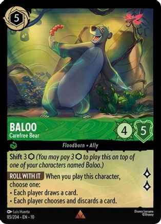 Baloo - Carefree Bear (85/204) - Whispers in the Well