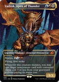 Vadrok, Apex of Thunder (IKO-308) - Ikoria: Lair of Behemoths: (Showcase) (Borderless) Foil