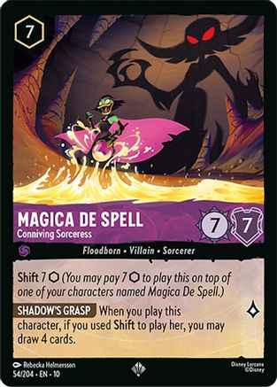 Magica De Spell - Conniving Sorceress (54/204) - Whispers in the Well