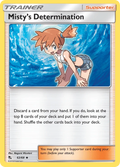 Misty's Determination (62/68) [Sun & Moon: Hidden Fates]