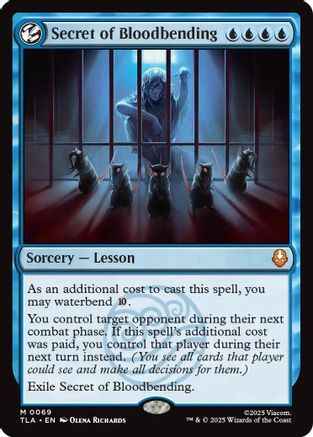Secret of Bloodbending (TLA-069) - Avatar: The Last Airbender Foil