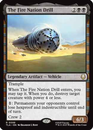 The Fire Nation Drill (TLA-098) - Avatar: The Last Airbender