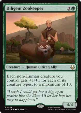 Diligent Zookeeper (TLA-171) - Avatar: The Last Airbender Foil