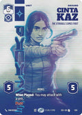 Cinta Kaz - The Struggle Comes First (Prestige Foil) (1120) (1120) [Secrets of Power]