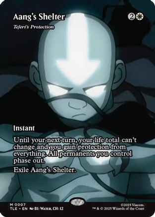 Aang's Shelter - Teferi's Protection (Borderless) (TLE-007) - Avatar: The Last Airbender: Eternal-Legal