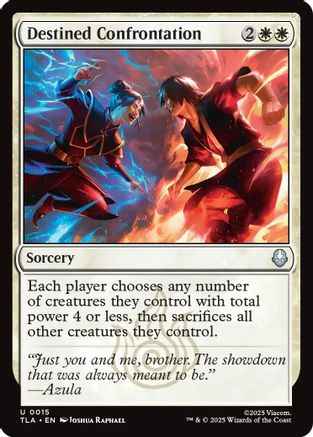Destined Confrontation (TLA-015) - Avatar: The Last Airbender