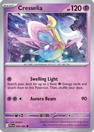 Cresselia 039 - ME02 Phantasmal Flames Reverse Holofoil