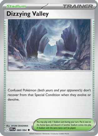 Dizzying Valley 088 - ME02 Phantasmal Flames Reverse Holofoil