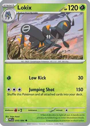 Lokix 010 - ME02 Phantasmal Flames Reverse Holofoil