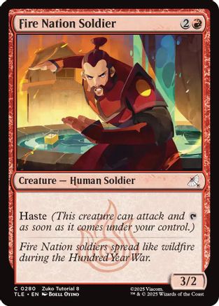 Fire Nation Soldier (0280) (TLE-280) - Avatar: The Last Airbender: Eternal-Legal