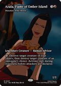 Azula, Flame of Ember Island - Diaochan, Artful Beauty (Borderless) (TLE-027) - Avatar: The Last Airbender: Eternal-Legal Foil