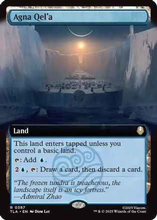 Agna Qel'a (Extended Art) (TLA-387) - Avatar: The Last Airbender Foil