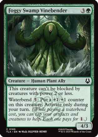 Foggy Swamp Vinebender (TLA-180) - Avatar: The Last Airbender Foil