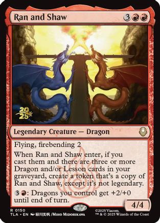 Ran and Shaw (PRE-150) - Prerelease Cards Foil