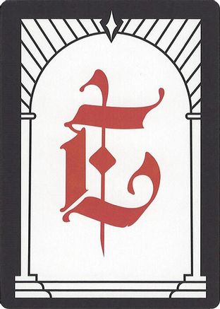 Letter Card - E (SLC-) - Secret Lair Countdown Kit