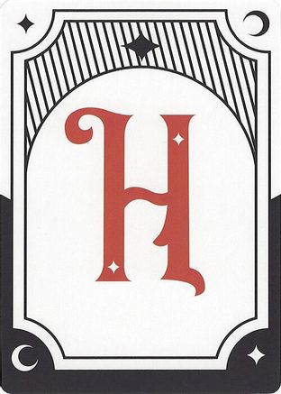 Letter Card - H (SLC-) - Secret Lair Countdown Kit