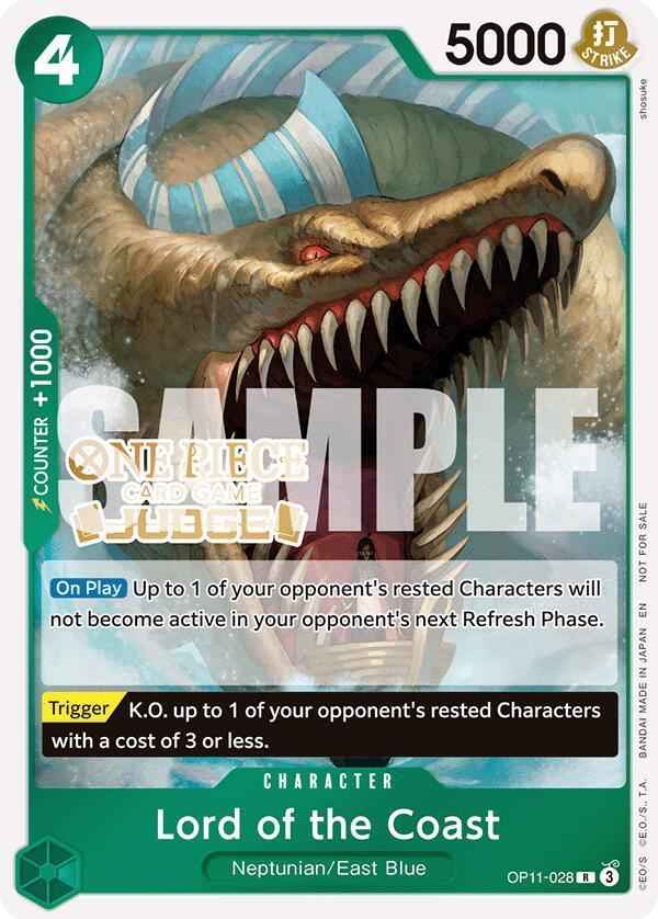 Lord of the Coast (Judge Pack Vol. 7) [One Piece Promotion Cards]