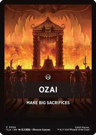 Ozai Theme Card (TLA-024) - Avatar: The Last Airbender